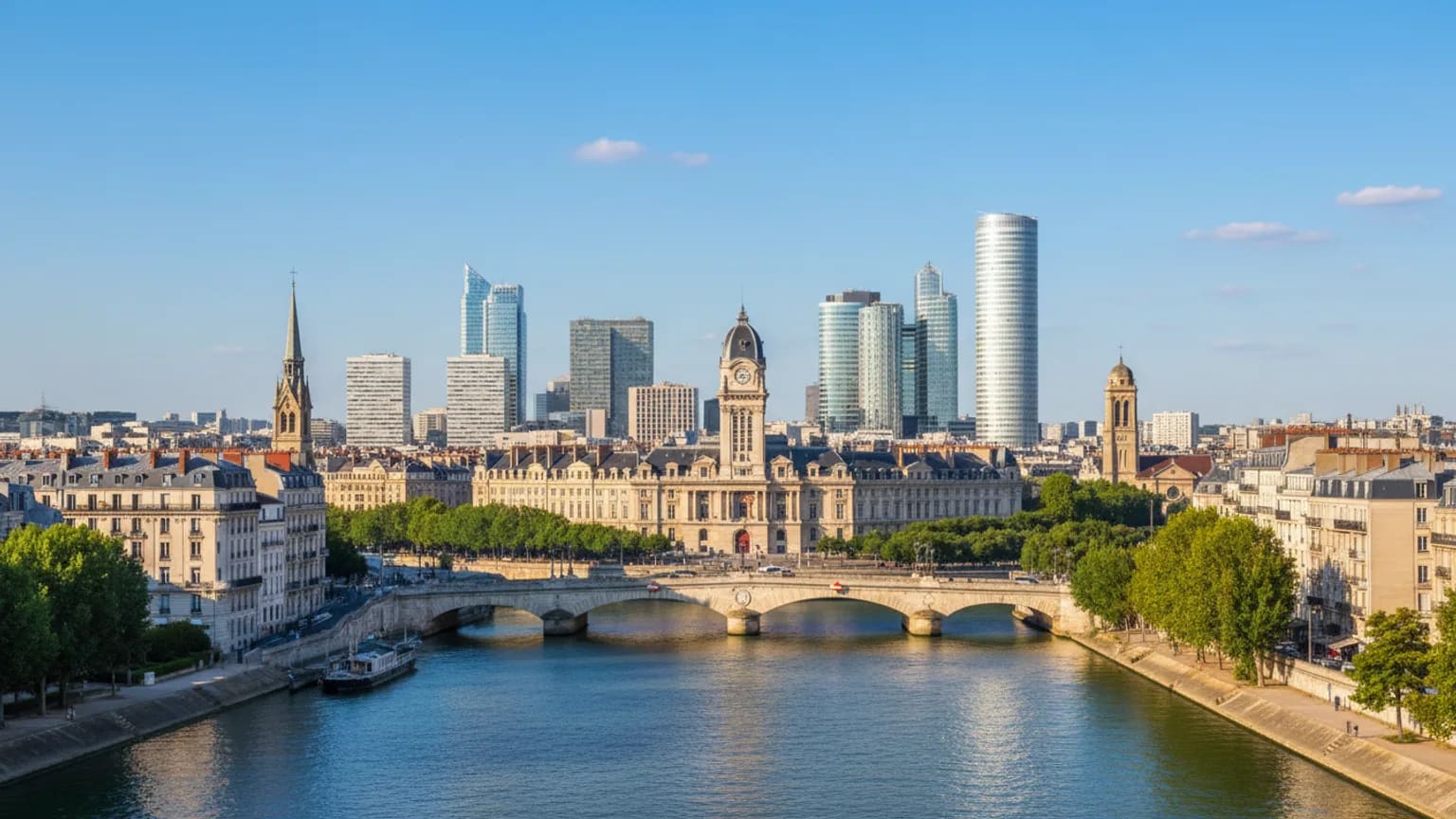 Vue panoramique de Levallois-Perret